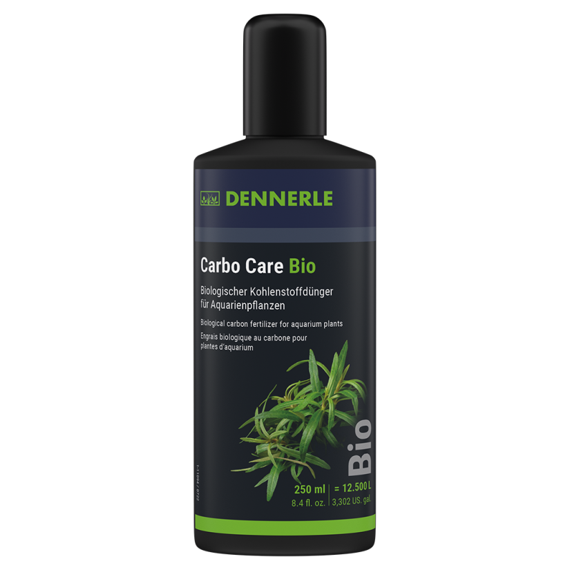 DENNERLE - Carbo Care Bio - 250ml - Dünger auf Kohlenstoffbasis für Aquarien