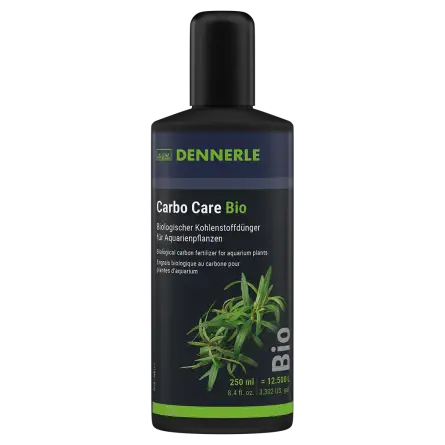 DENNERLE - Carbo Care Bio - 250ml - Dünger auf Kohlenstoffbasis für Aquarien