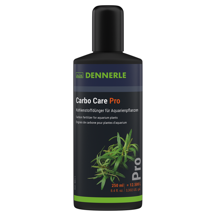 DENNERLE - Carbo Care Pro - 250 ml - Ogljikovo gnojilo za akvarij