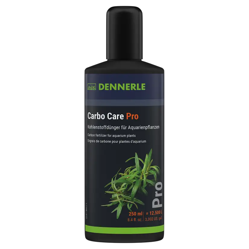 DENNERLE - Carbo Care Pro - 250ml - Fertilizzante per acquari a base di carbonio