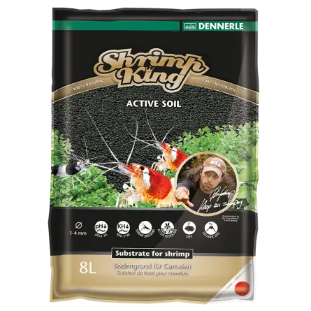 DENNERLE - Shrimp King Active Soil - 8l