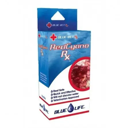 BLUE LIFE USA - Red Cyano Rx - 4 Gr - Traitement contre les Cyanobactéries