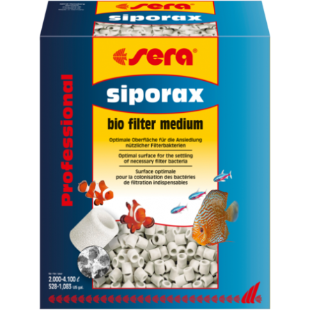 SERA - Siporax Professional 15mm - 10l - Filtratie keramiek