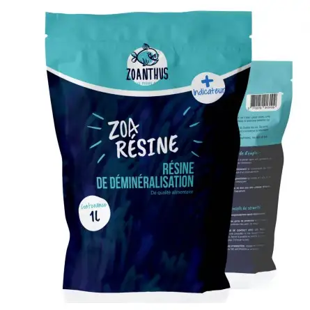 Zoanthus.fr - Resina desmineralizante com indicador de saturação - 1L