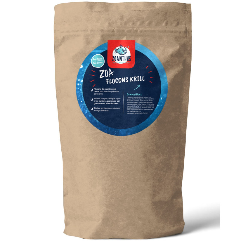 Zoanthus.fr - Krill flakes - 5l - Premium flakes for fish