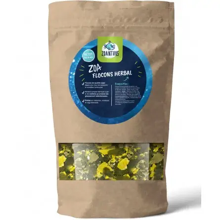 Zoanthus.fr - Copos de hierbas - 1l - Copos premium para peces herbívoros