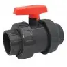 Ball valve diam. 25mm double union FF