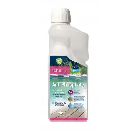 ICHIPOND - Anti Fosfato - 1l - Anti Fosfato para estanque de jardín