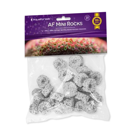 AQUAFOREST - AF Mini Rocks - 24 pcs - Roches pour le bouturage des coraux.