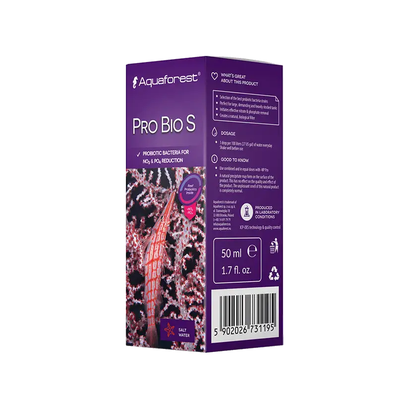 AQUAFOREST - Pro Bio S - 50 ml - Odstrani nitrate in fosfate