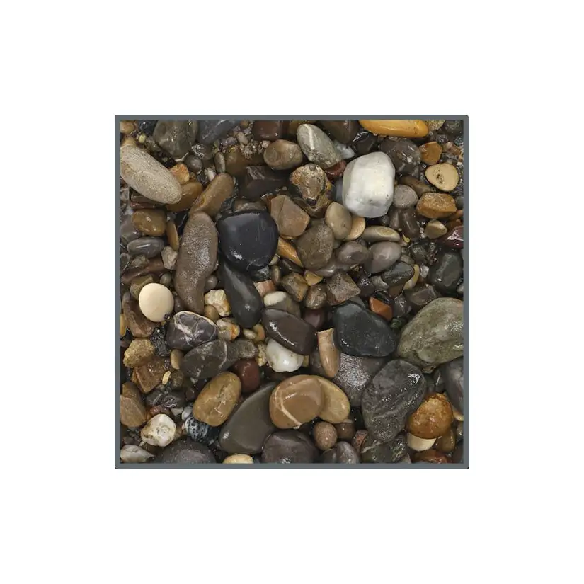 DUPLA - Ground nature Ciottoli di fiume 0/16mm - 5kg - Terreno naturale per acquari d'acqua dolce