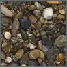 DUPLA - Ground nature River Pebbles 0/16mm - 5kg - Sol naturel pour aquariums d'eau douce