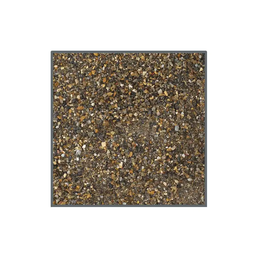 DUPLA - Ground nature Glacier Gravel 0/2mm - 5kg - Solo natural para aquários de água doce