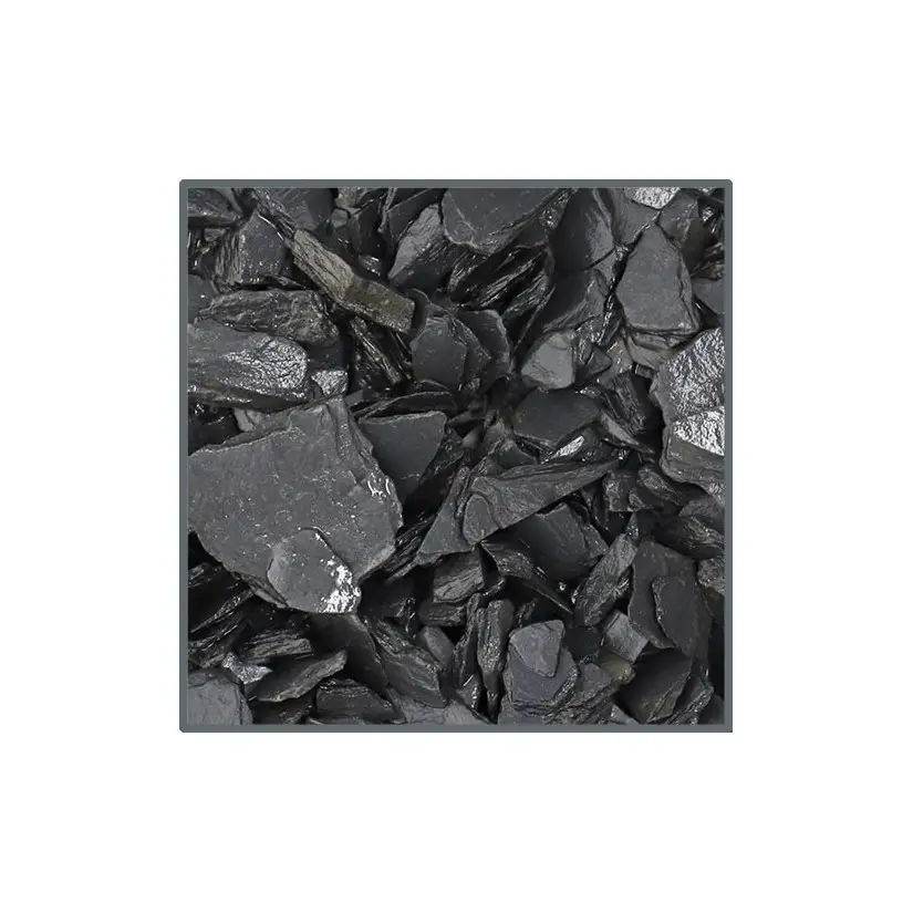 DUPLA - Ground Nature Black Chips 10/30mm - 5kg - Natuurlijke bodem voor zoetwateraquaria