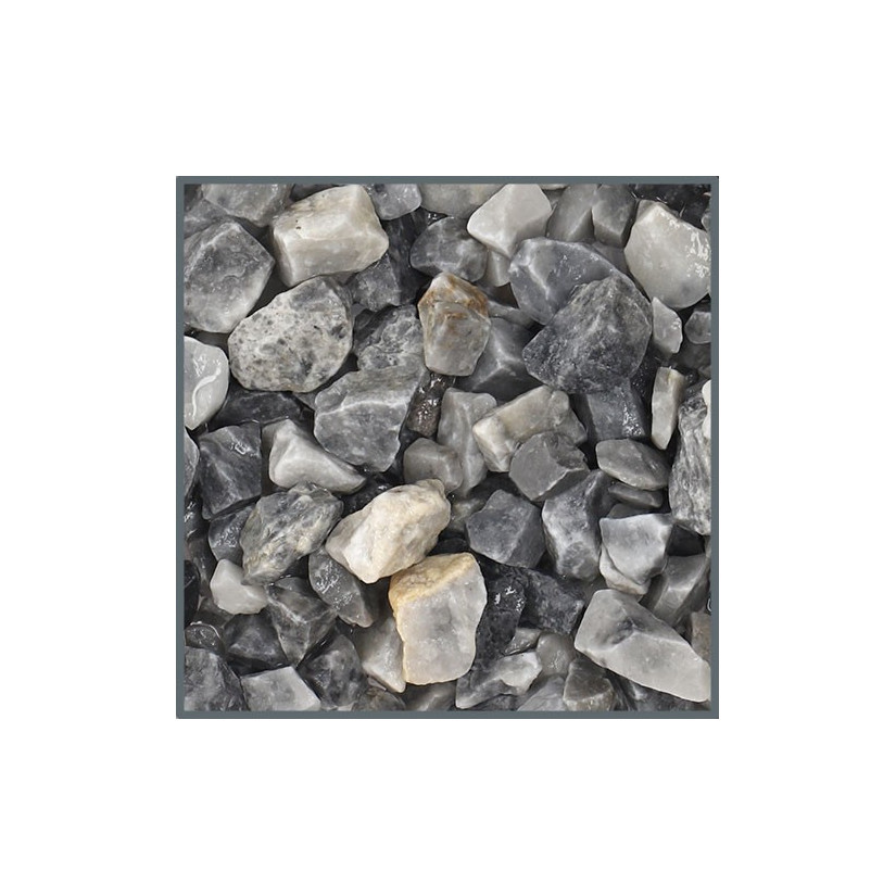 DUPLA - Ground Nature Ice River 8/16mm - 5kg - Terreno naturale per acquari d'acqua dolce