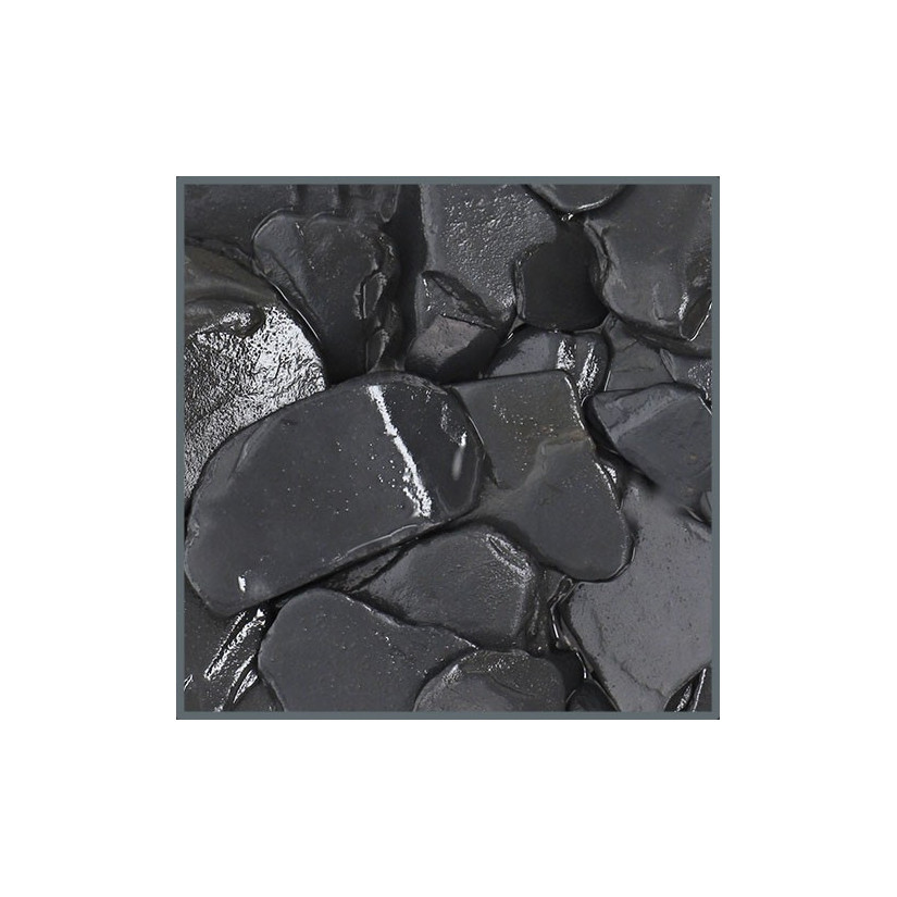 DUPLA - Ground Nature Black Discs 20/50mm - 5kg - Terreno naturale per acquari d'acqua dolce