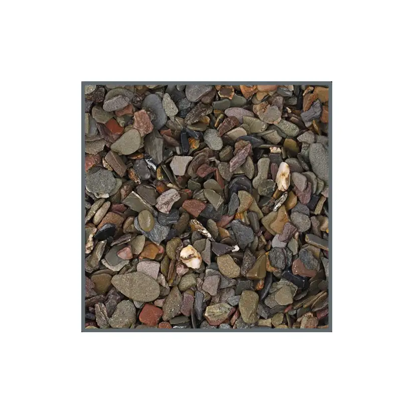 DUPLA - Ground Nature Sarek Gravel 8/16mm - 5kg - Solo natural para aquários de água doce