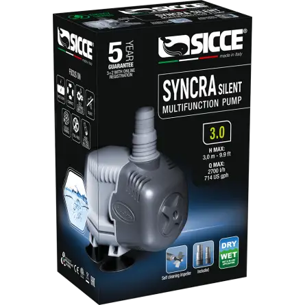 SICCE - Syncra SILENT 3.0 - Bomba de agua 2700 l/h