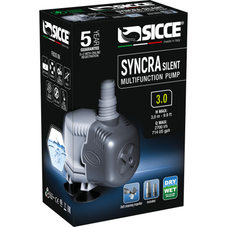 SICCE - Syncra SILENT 3.0 - Pompe à eau 2700 l/h