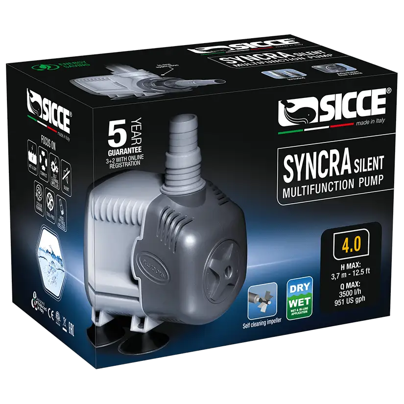 SICCE - Syncra SILENT 4.0 - Bomba de água 3500 l/h