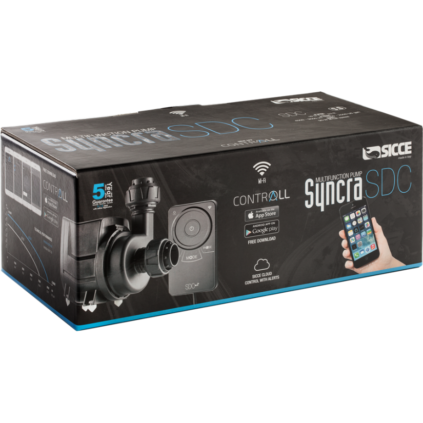 SICCE - Syncra SDC 3.0 - Pompe à eau connectée 3000 l/h