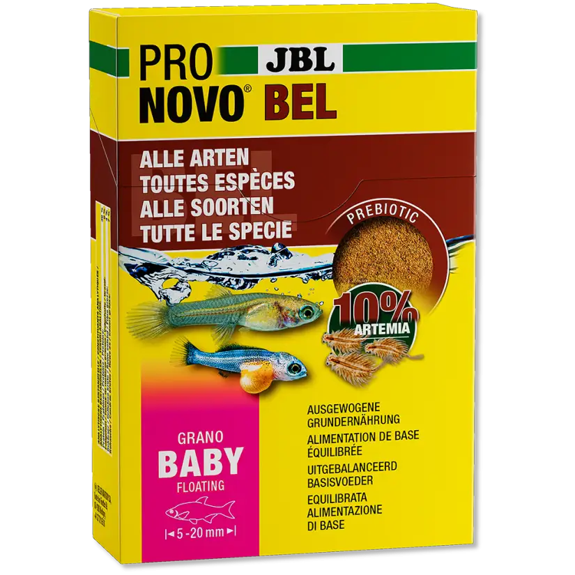 JBL - Pronovo Bel Grano Baby - Alimento en polvo para alevines