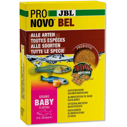 JBL - Pronovo Bel Grano Baby - Alimento en polvo para alevines