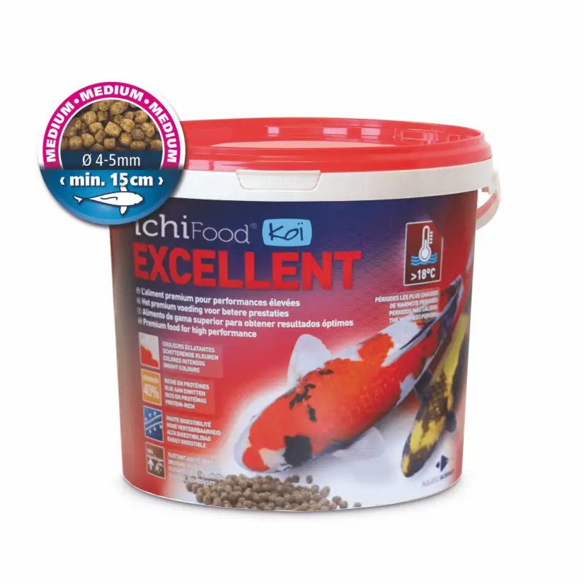 ICHIPOND - Excellent Medium 4/5mm - 1kg - Premium food for koi