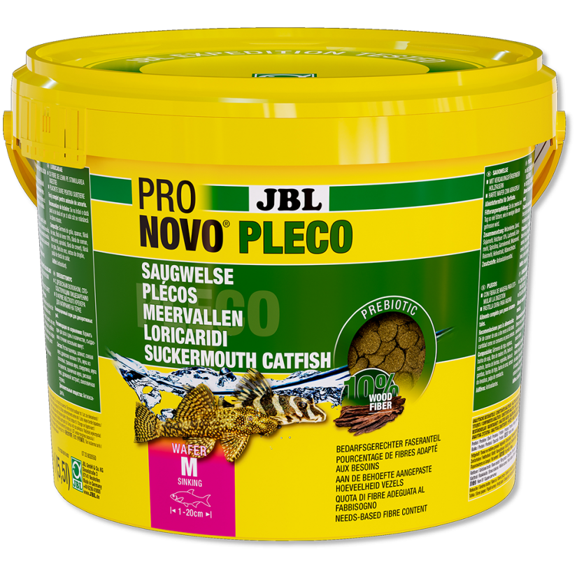 JBL - Pronovo Pleco napolitanka - M - 5500 ml - Tablete za biljojede lokaride od 1 do 20 cm