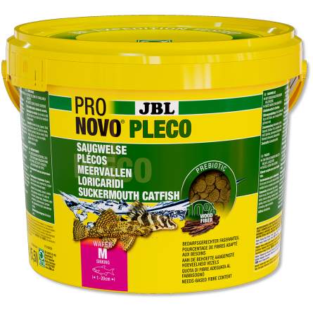 JBL - Pronovo Pleco napolitanka - M - 5500 ml - Tablete za rastlinojede lokaride od 1 do 20 cm