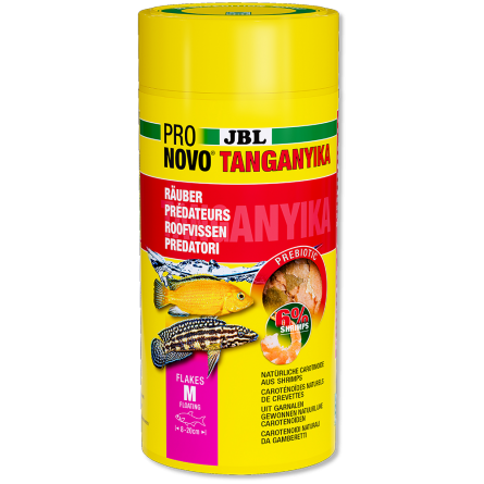 JBL - Pronovo Tanganyika Flackes - 1000 ml - Alimento para cíclidos depredadores