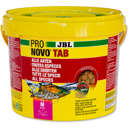 JBL - Pronovo Tab - M - 5500 ml - Alimento en pastillas para peces de 1 a 20 cm