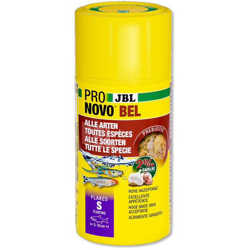 JBL - Pronovo bel Flackes S - 100ml - Flake food for fish from 3 to 10 cm