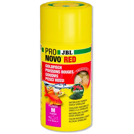 JBL - Pronovo Red Flackes M - 100 ml - Copos para carpas doradas de 8 a 20 cm