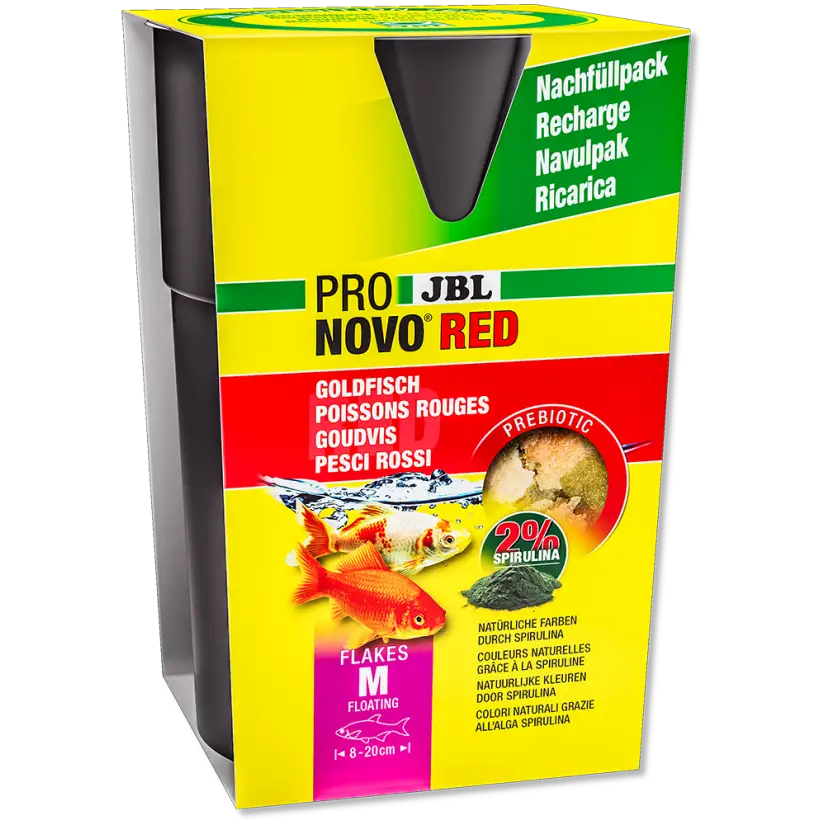 JBL - Pronovo Red Flackes M - 750 ml - Flakes for goldfish from 8 to 20 cm