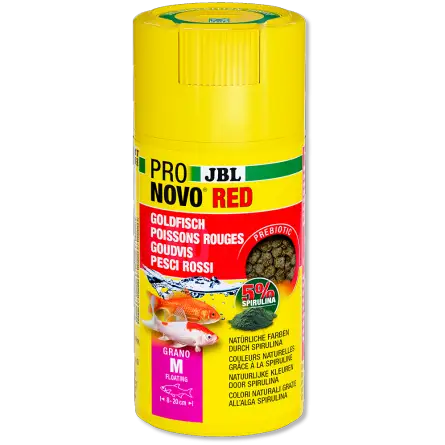 JBL - Pronovo Red Grano M - 100 ml - Granule za zlate ribice od 8 do 20 cm