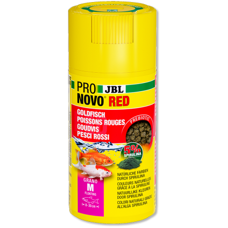 JBL - Pronovo Red Grano M - 100 ml - Granule za zlatne ribice od 8 do 20 cm