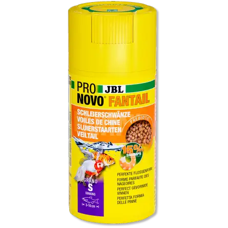 JBL - Pronovo Fantail Grano S - 100 ml - Granulés pour Voiles de Chine