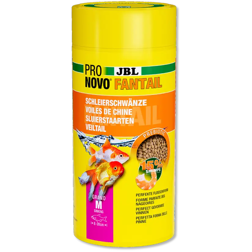 JBL - Pronovo Fantail Grano M - 1000 ml - Granulés pour Voiles de Chine