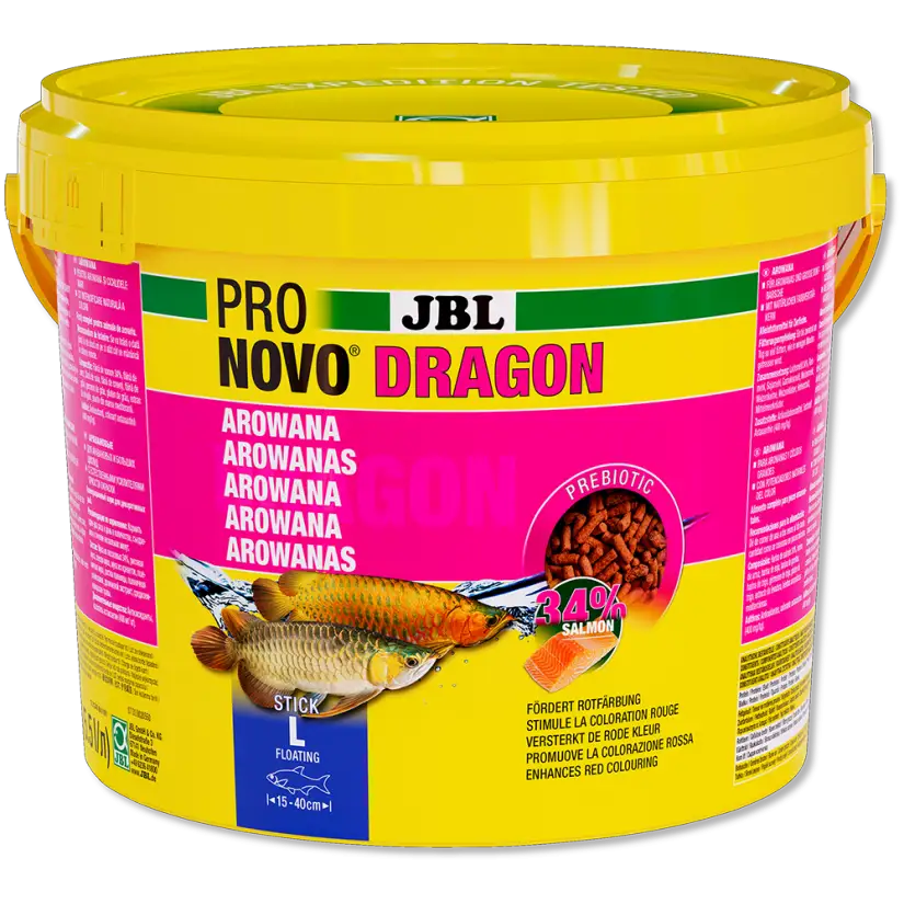 JBL - Pronovo Dragon Stick L - 5500 ml - Granulaat voor Arowana's