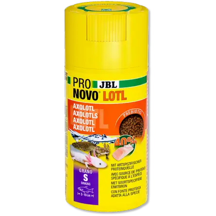 JBL - Pronovo NovoLotl S - 100ml - Alimento completo para pequeños ajolotes