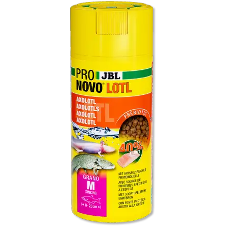 JBL - Pronovo NovoLotl M - 250ml - Aliment complet pour petits axolotls