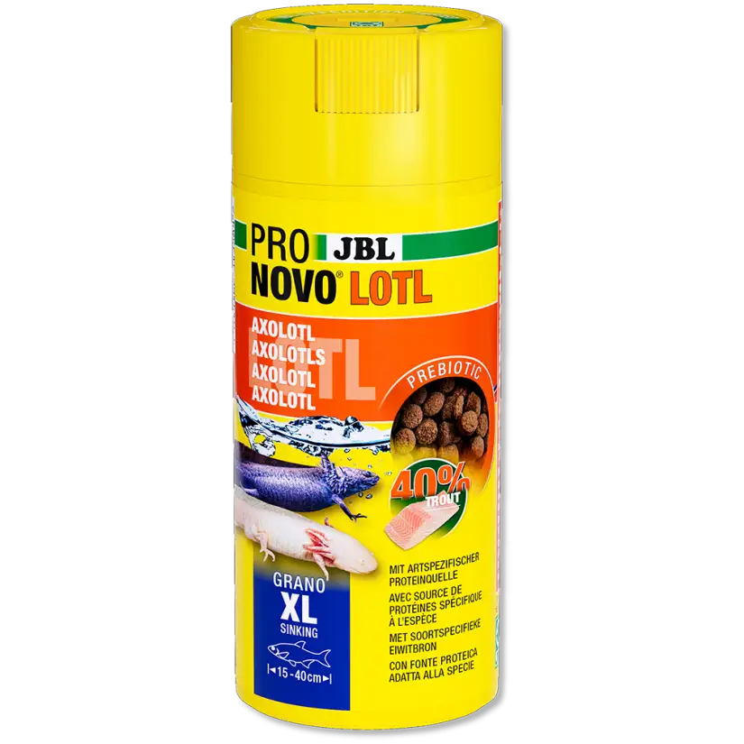 JBL - Pronovo NovoLotl XL - 250ml - Aliment complet pour axolotls