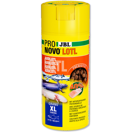 JBL - Pronovo NovoLotl XL - 250ml - Aliment complet pour axolotls