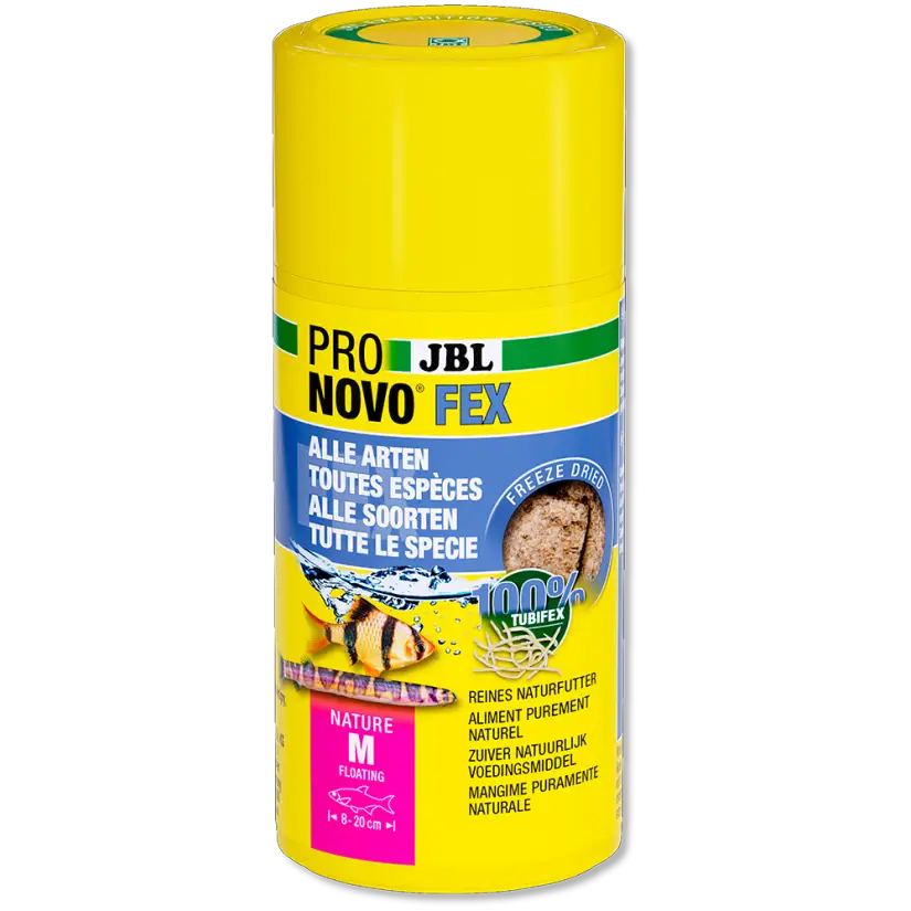 JBL - Pronovo Fex - 100ml - Gefriergetrocknetes Tubifex für Fische