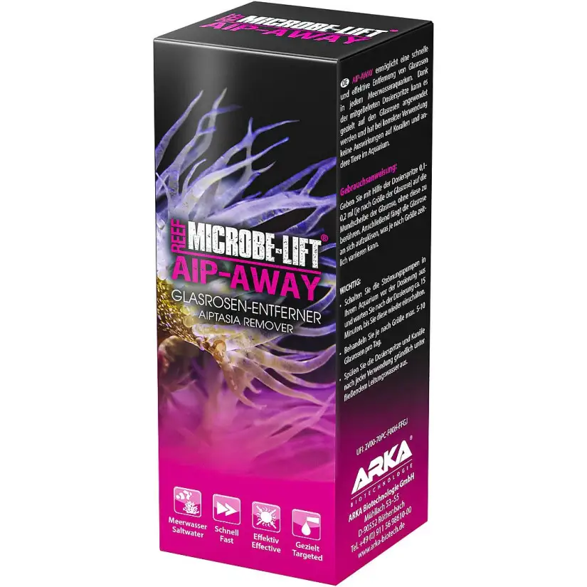 MICROBE-LIFT - Aip-Away - 50 ml - Traitement des Aiptasias