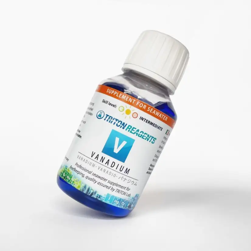 TRITON LABS - V - 100ml - Vanadiumsupplement voor aquarium