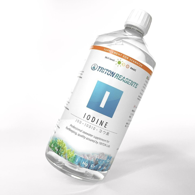 TRITON LABS - I - 1000ml - Suplemento de oligoelementos marinhos