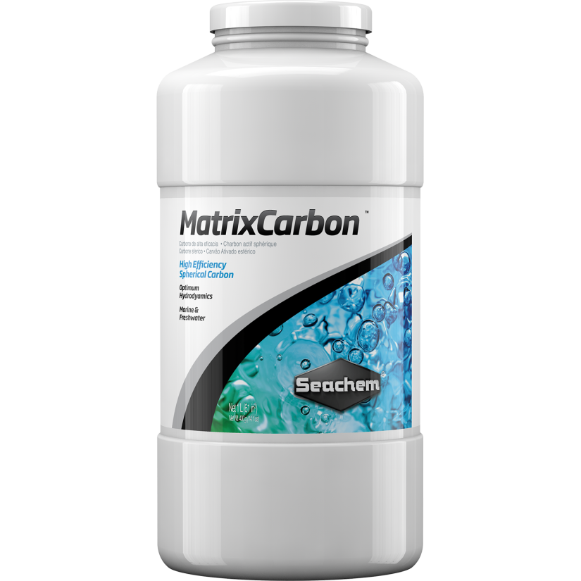 SEACHEM - Matrix Carbon - 1000 ml - Carvão Ativado em Bolas