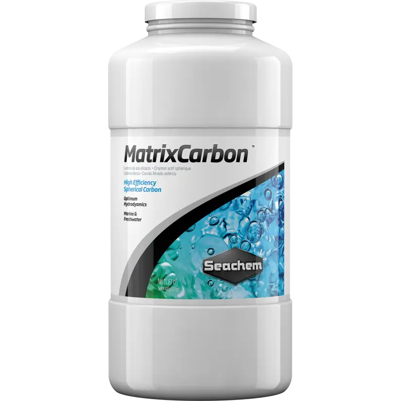 SEACHEM - Matrix Carbon - 1000 ml - Carvão Ativado em Bolas